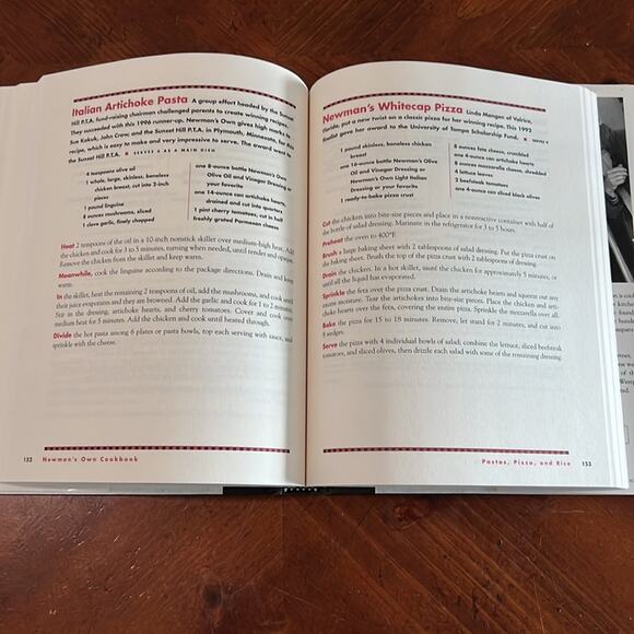 Newman’s Own Cookbook by Paul Newman Recipes Stories Celebrity - Picture 5 of 5